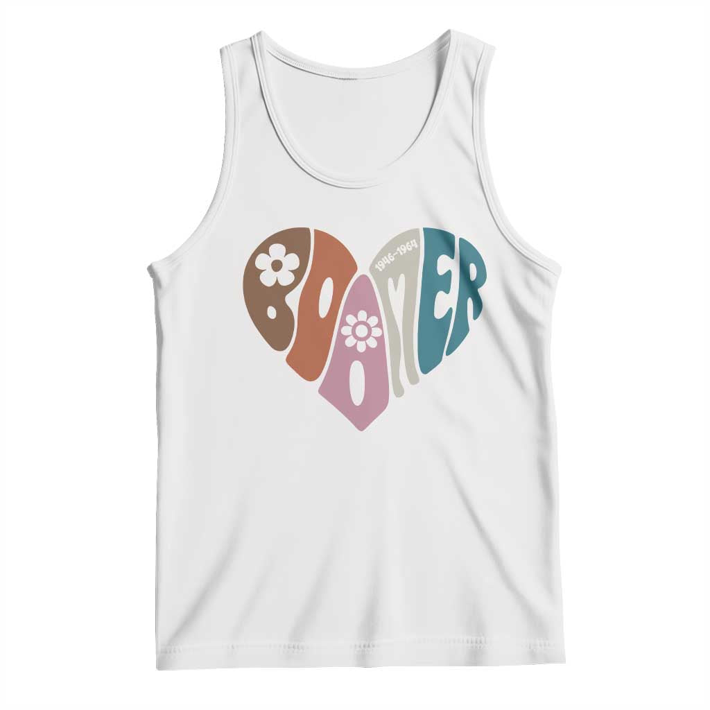 Boomers Generation Tank Top Vintage 40s 50s 60s Hippe Peace Love Hippy - Wonder Print Shop