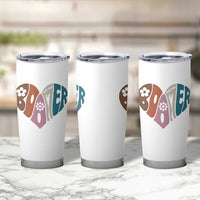 Boomers Generation Tumbler Cup Vintage 40s 50s 60s Hippe Peace Love Hippy - Wonder Print Shop