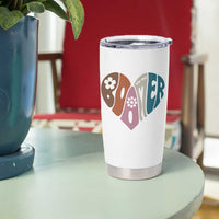 Boomers Generation Tumbler Cup Vintage 40s 50s 60s Hippe Peace Love Hippy - Wonder Print Shop