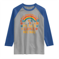 Baby Boomers Generation Raglan Shirt Peace Love Music 60s Hippe - Wonder Print Shop