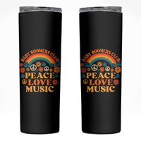Baby Boomers Generation Skinny Tumbler Peace Love Music 60s Hippe - Wonder Print Shop