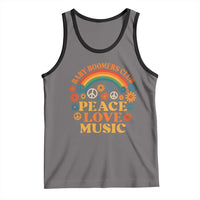 Baby Boomers Generation Tank Top Peace Love Music 60s Hippe - Wonder Print Shop