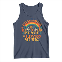 Baby Boomers Generation Tank Top Peace Love Music 60s Hippe - Wonder Print Shop