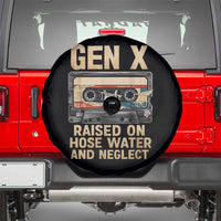 Gen X Spare Tire Cover Vintage Cassette Tape Raised On Hose Water And Neglect Nostalgia - Wonder Print Shop
