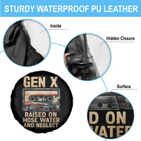 Gen X Spare Tire Cover Vintage Cassette Tape Raised On Hose Water And Neglect Nostalgia - Wonder Print Shop