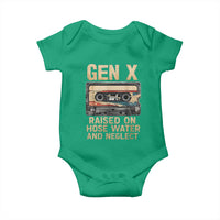Gen X Baby Onesie Vintage Cassette Tape Raised On Hose Water And Neglect Nostalgia - Wonder Print Shop