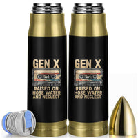 Gen X Bullet Tumbler Vintage Cassette Tape Raised On Hose Water And Neglect Nostalgia - Wonder Print Shop