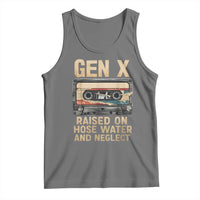 Gen X Tank Top Vintage Cassette Tape Raised On Hose Water And Neglect Nostalgia - Wonder Print Shop