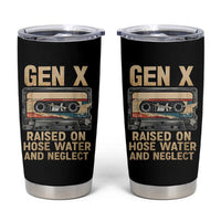 Gen X Tumbler Cup Vintage Cassette Tape Raised On Hose Water And Neglect Nostalgia - Wonder Print Shop