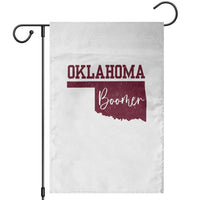 Oklahoma Boomer Garden Flag - Wonder Print Shop