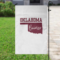 Oklahoma Boomer Garden Flag - Wonder Print Shop