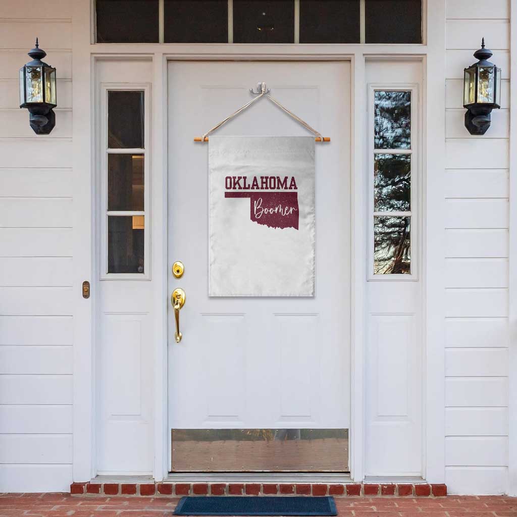 Oklahoma Boomer Garden Flag - Wonder Print Shop