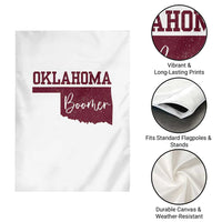 Oklahoma Boomer Garden Flag - Wonder Print Shop