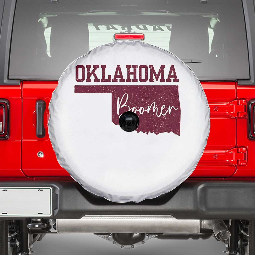 Oklahoma Boomer Spare Tire Cover - Wonder Print Shop