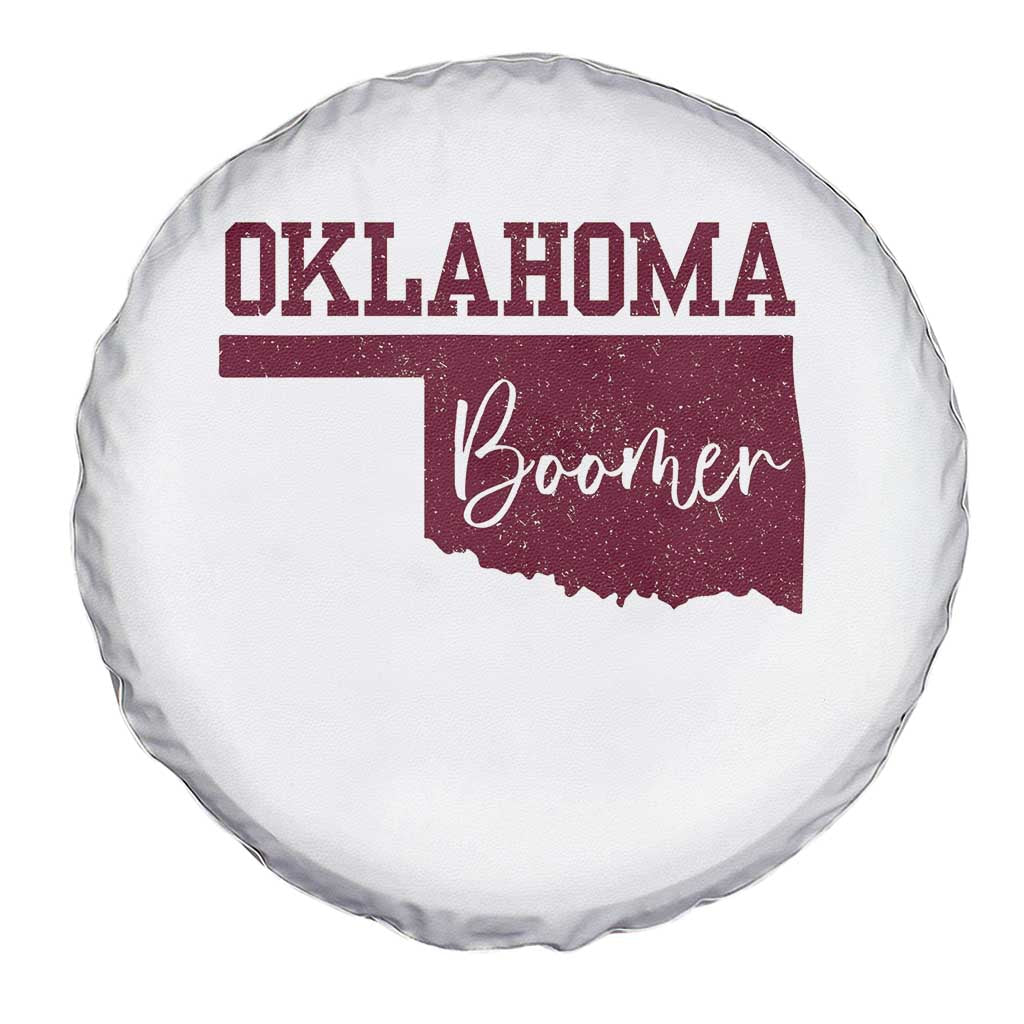 Oklahoma Boomer Spare Tire Cover - Wonder Print Shop