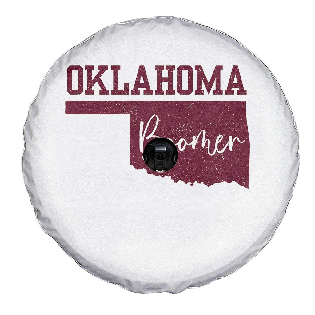 Oklahoma Boomer Spare Tire Cover - Wonder Print Shop