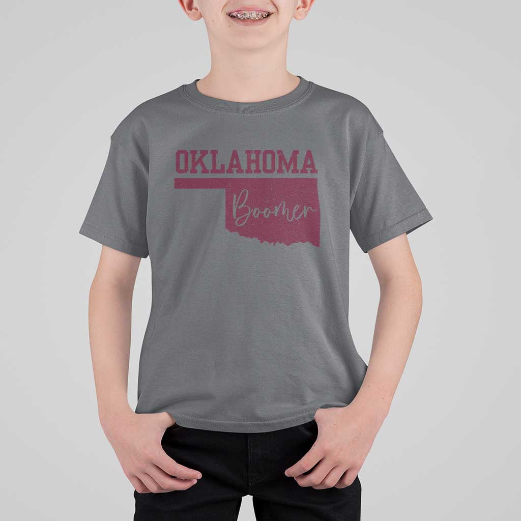 Oklahoma Boomer T Shirt For Kid - Wonder Print Shop