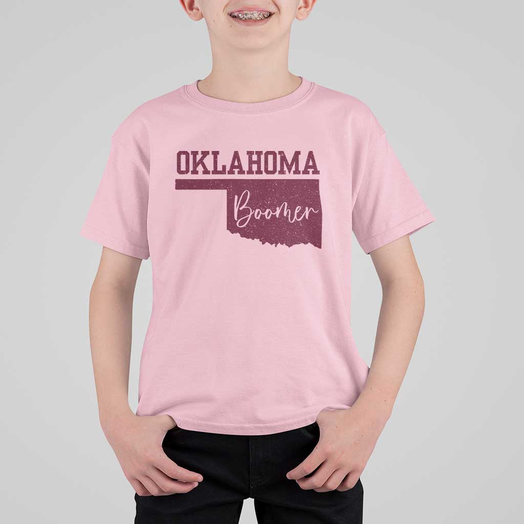 Oklahoma Boomer T Shirt For Kid - Wonder Print Shop