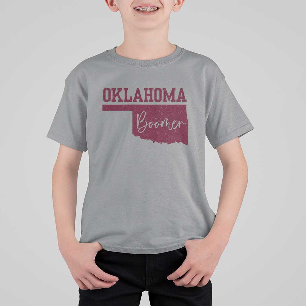 Oklahoma Boomer T Shirt For Kid - Wonder Print Shop