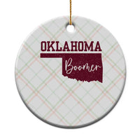 Oklahoma Boomer Ceramic Ornament - Wonder Print Shop