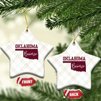 Oklahoma Boomer Ceramic Ornament - Wonder Print Shop