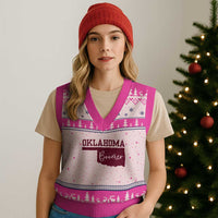 Oklahoma Boomer V-Neck Knit Sweater Vest - Wonder Print Shop