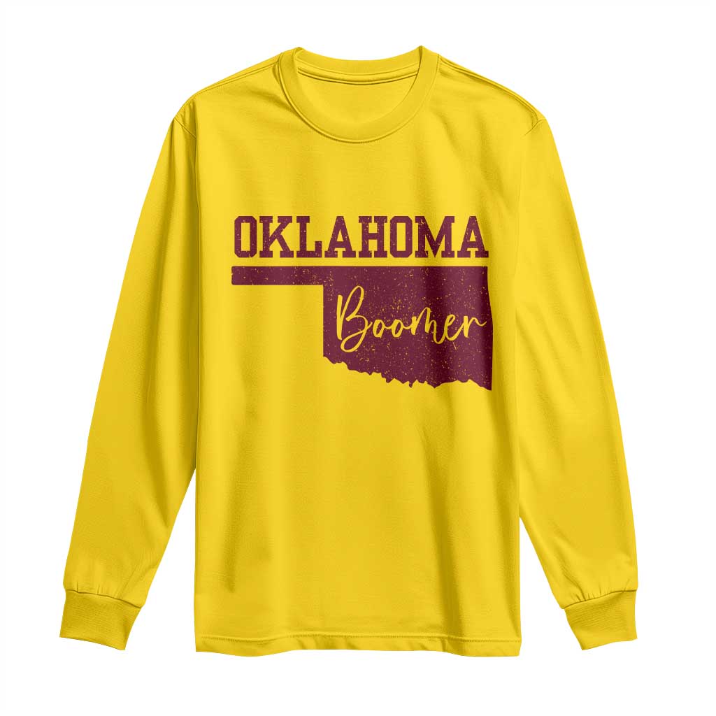 Oklahoma Boomer Long Sleeve Shirt - Wonder Print Shop