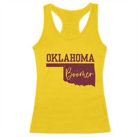 Oklahoma Boomer Racerback Tank Top - Wonder Print Shop