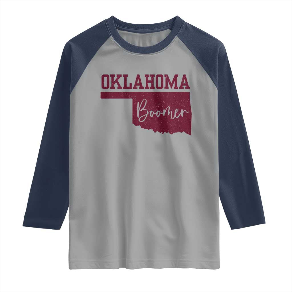 Oklahoma Boomer Raglan Shirt - Wonder Print Shop