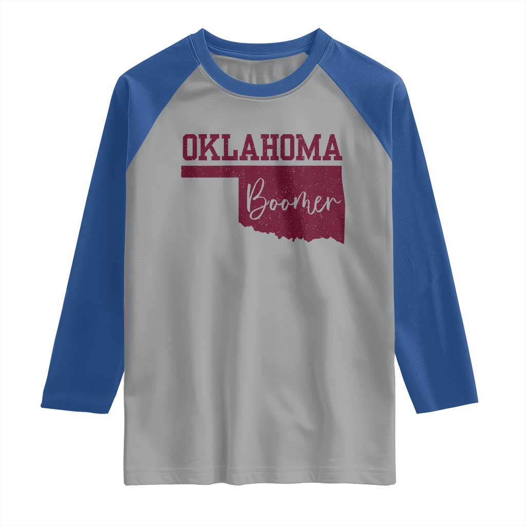 Oklahoma Boomer Raglan Shirt - Wonder Print Shop