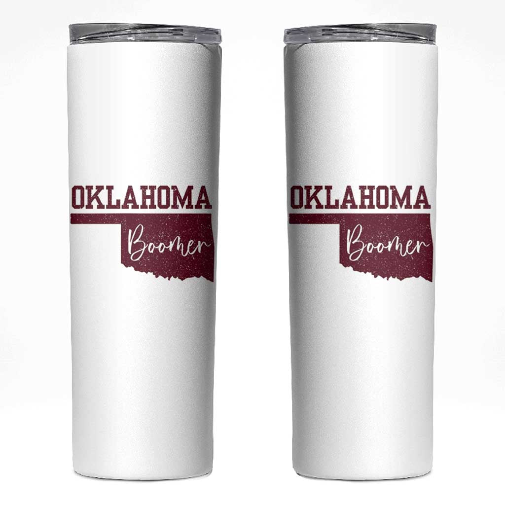 Oklahoma Boomer Skinny Tumbler - Wonder Print Shop