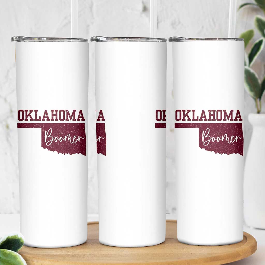 Oklahoma Boomer Skinny Tumbler - Wonder Print Shop