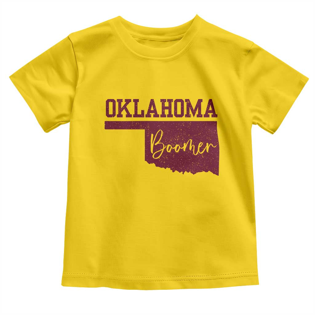 Oklahoma Boomer Toddler T Shirt - Wonder Print Shop
