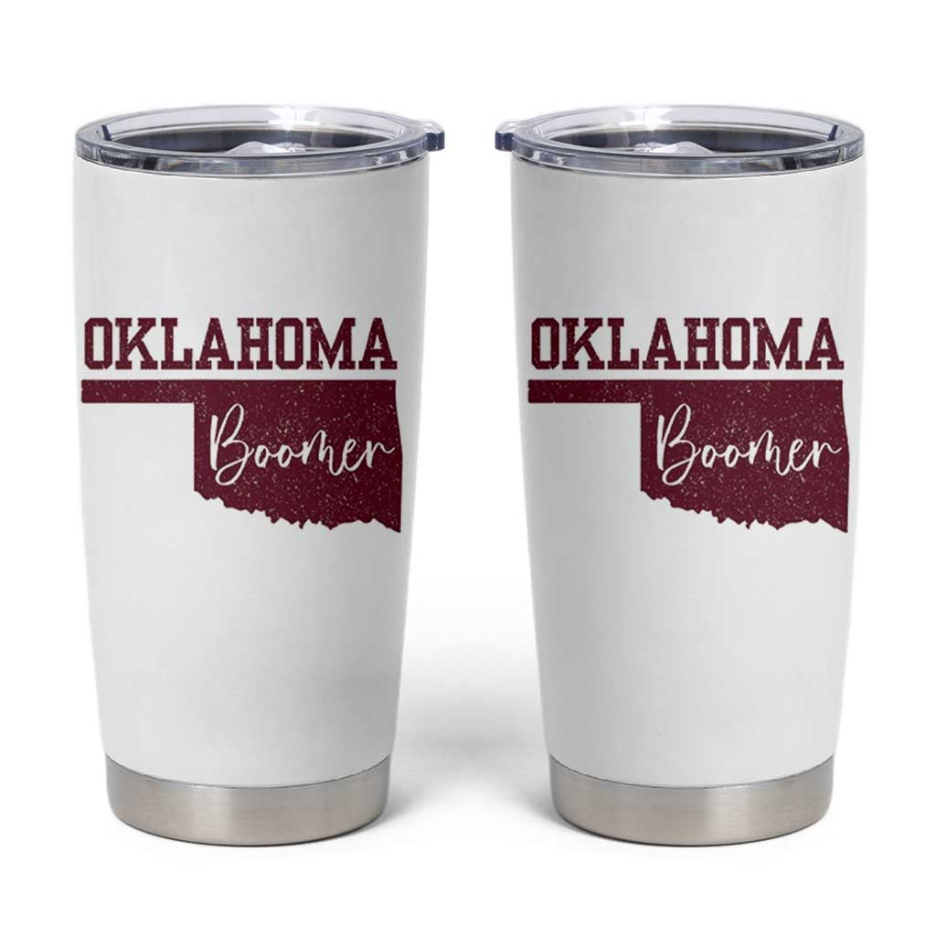 Oklahoma Boomer Tumbler Cup - Wonder Print Shop