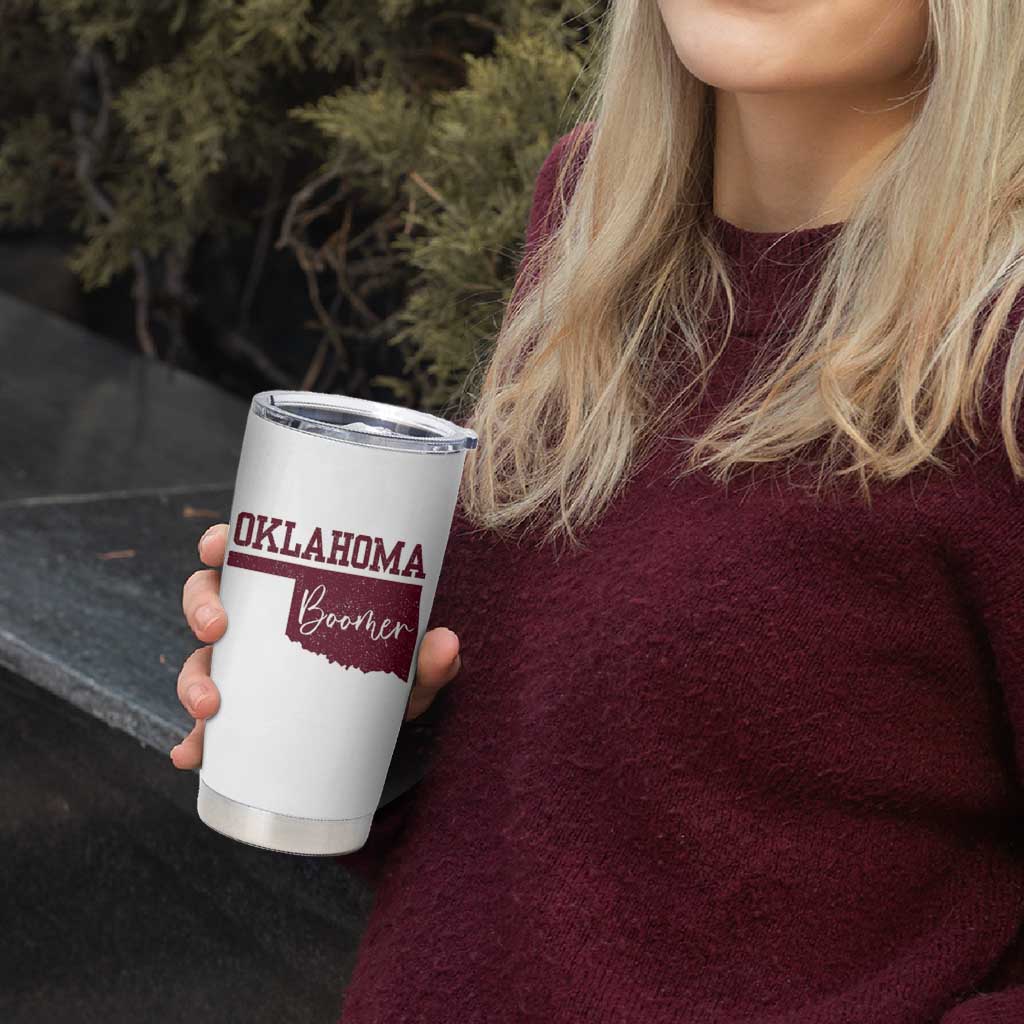 Oklahoma Boomer Tumbler Cup - Wonder Print Shop
