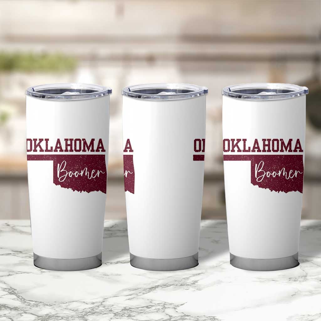 Oklahoma Boomer Tumbler Cup - Wonder Print Shop