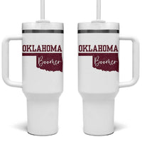 Oklahoma Boomer Tumbler With Handle - Wonder Print Shop