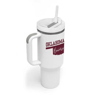 Oklahoma Boomer Tumbler With Handle - Wonder Print Shop
