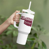 Oklahoma Boomer Tumbler With Handle - Wonder Print Shop