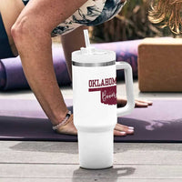 Oklahoma Boomer Tumbler With Handle - Wonder Print Shop