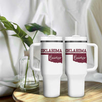 Oklahoma Boomer Tumbler With Handle - Wonder Print Shop