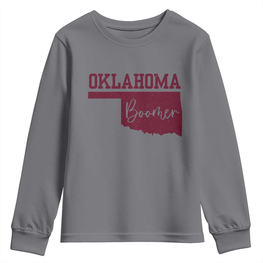 Oklahoma Boomer Youth Sweatshirt - Wonder Print Shop