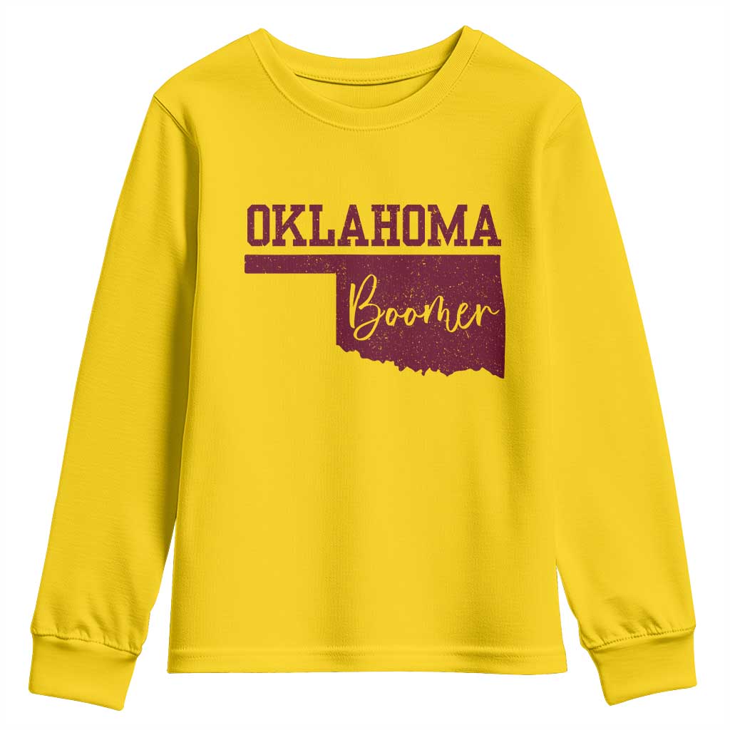 Oklahoma Boomer Youth Sweatshirt - Wonder Print Shop