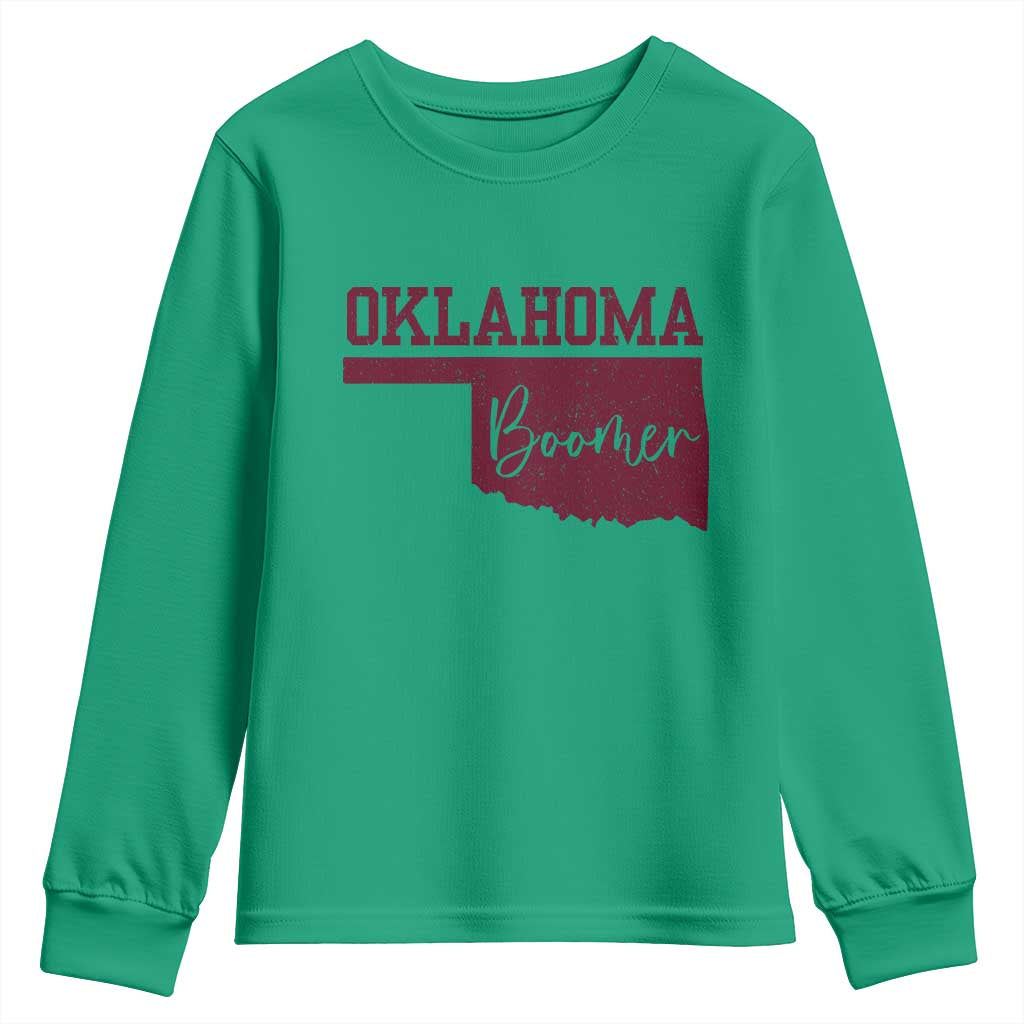 Oklahoma Boomer Youth Sweatshirt - Wonder Print Shop