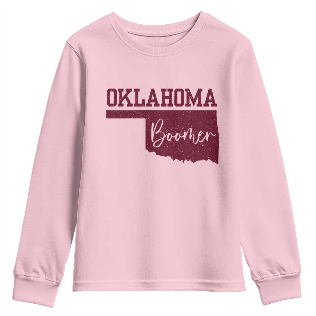Oklahoma Boomer Youth Sweatshirt - Wonder Print Shop