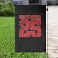 Retro December 25 Christmas Garden Flag Vintage Holiday - Wonder Print Shop