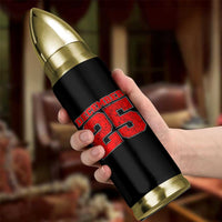 Retro December 25 Christmas Bullet Tumbler Vintage Holiday - Wonder Print Shop