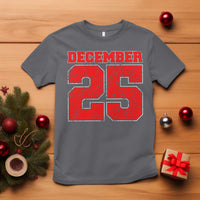 Retro December 25 Christmas T Shirt Vintage Holiday - Wonder Print Shop