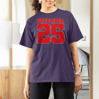 Retro December 25 Christmas T Shirt For Women Vintage Holiday - Wonder Print Shop