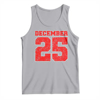 Retro December 25 Christmas Tank Top Vintage Holiday - Wonder Print Shop